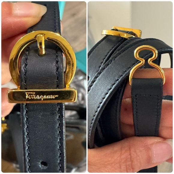 Ferragamo Gancini Wanda with crossbody strap vintage - Picture 3 of 17